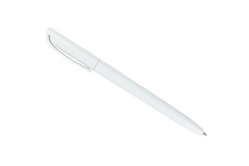 pen, ballpoint pen isolated from background, concept of signing a document or contract