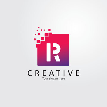 Letter R Logo. R Letter Design Vector