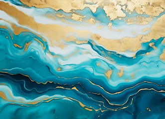 Obraz premium Mixed colored paints background. Multicolor burst pattern. Generative AI.