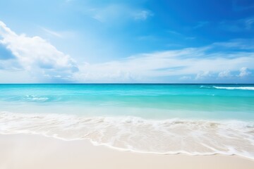 Fototapeta na wymiar Beautiful background of tropical beach,Bright summer sea beach