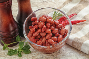 Red bean in tomato sauce