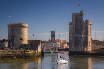 In the historic centre of La Rochelle
