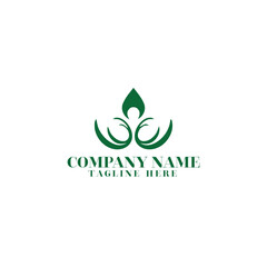 natural spa beauty logo design icon 