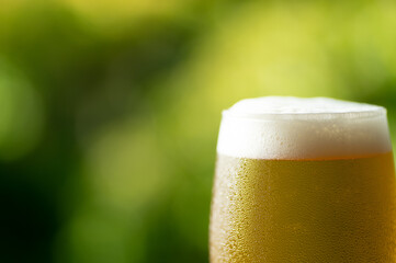 冷たいビール