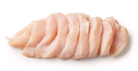 fresh raw chicken fillet