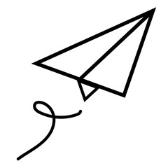 Simple Paper Plane Icon