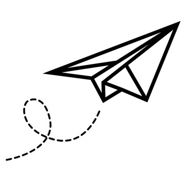 Simple Paper Plane Icon