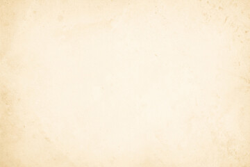 Old concrete wall texture background. Close Up retro plain cream color cement wall background texture. Design paper vintage parchment.