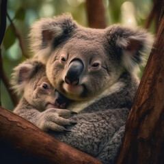 Koala, Wildlife Photography, Generative AI