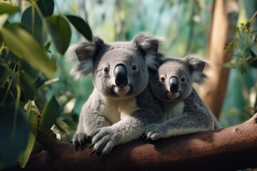 Koala, Wildlife Photography, Generative AI
