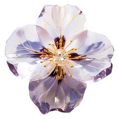 Crystal Flowers PNG Transparent Images