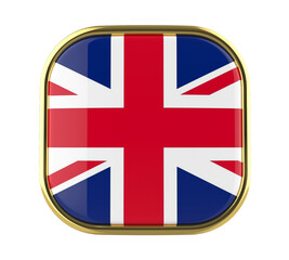 United Kingdom Flag icon 3D