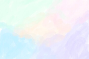 The cute pastel background