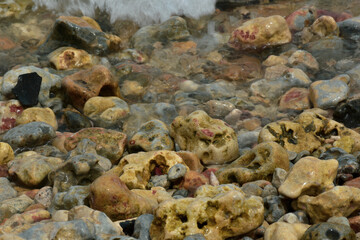 stones on the beach