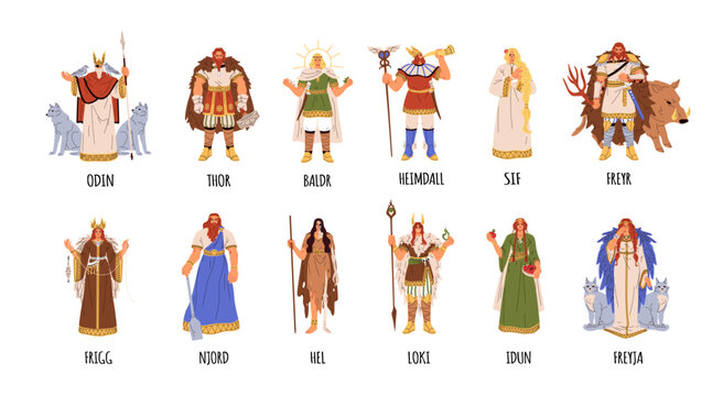 Norse Gods Images – Browse 4,356 Stock Photos, Vectors, and Video