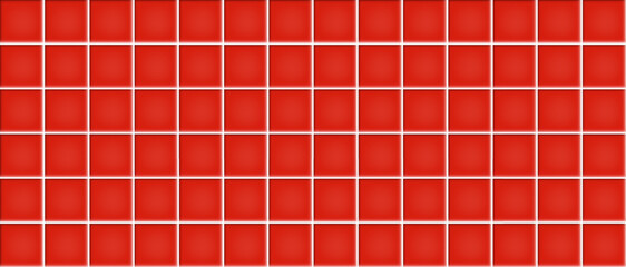 Red ceramic tiles texture abstract background vector illustration