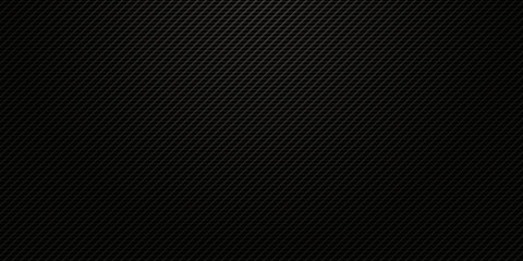 Diagonal stripes texture on black background with spot light vector illustration