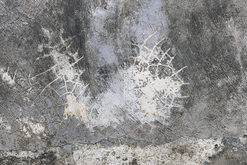 Old gray concrete wall texture background