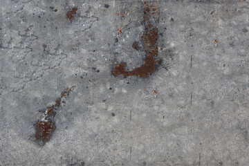 Old grunge dirty rustic scratched galvanized sheet steel texture  background