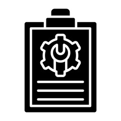 Fototapeta premium Clipboard Icon