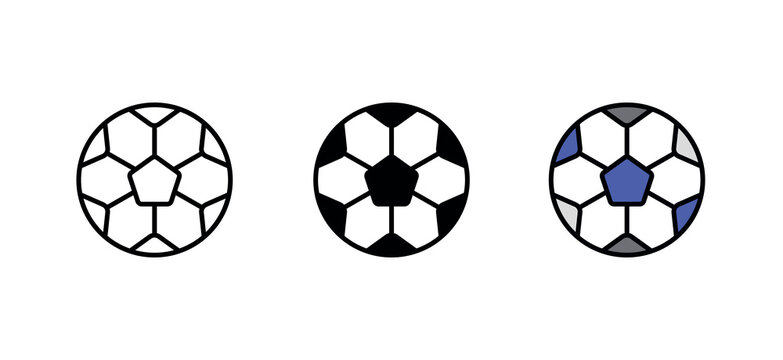 Football icon design with white background stock illustration