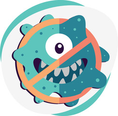 antiviral action, stop virus, virus cannot penetrate