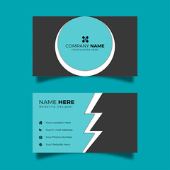 Timeless professional Blue Corporate Card