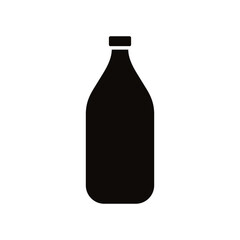 Bottle icon vector. Bottle for water illustration sign. Bottle of alcohol symbol or logo.