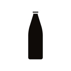 Bottle icon vector. Bottle for water illustration sign. Bottle of alcohol symbol or logo.