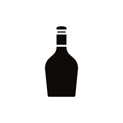 Bottle icon vector. Bottle for water illustration sign. Bottle of alcohol symbol or logo.