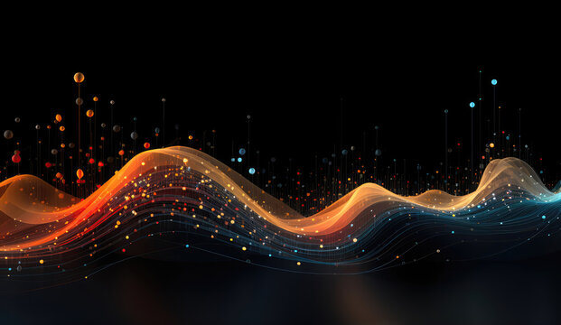 Visualization Of Big Data In An Abstract Musical Flow