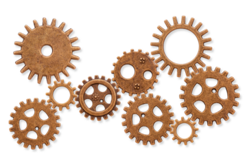 gearwheels work together in teamwork