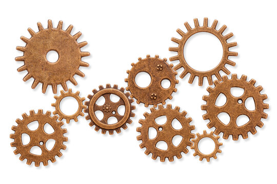 gearwheels work together in teamwork