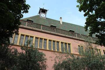 former custom (koïfhus) in colmar in alsace (france)