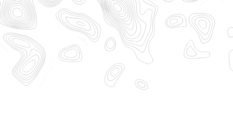 Topographic map background geographic line map with elevation assignments. The black on white contours vector topography stylized height of the lines map.