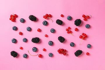 Tasty and delicious summer food, berries, healthy food concept © Atlas