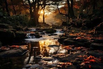 violent thunderstorm on a night in the middle of the ocean