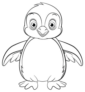 recommend clip art: Walking Penguin Cartoon
