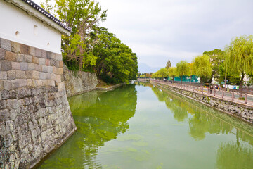 Fototapeta na wymiar Sumpu Castle is located in Shizuoka City, Shizuoka Prefecture.