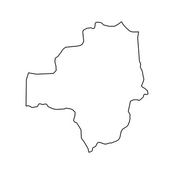 Zamfara state map, administrative division of the country of Nigeria. Vector illustration.