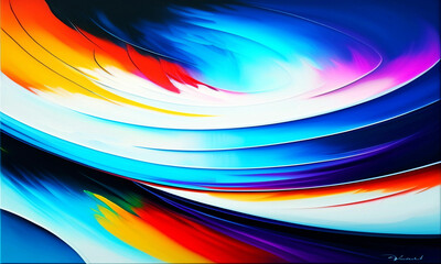 abstract painting futuristic Geometric rectangles colorful with ragged edges per