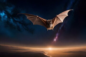 bat in the night
