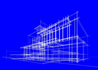 blueprint of building