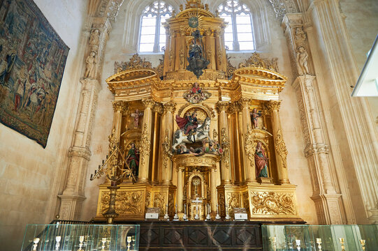 Altarpiece of the chapel of Santiago in the Cathedral of Burgos