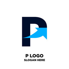 Letter P logo