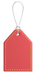 Price tag. Price label. 3D illustration.