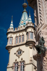 Fototapeta premium Sintra, Portugal - Visiting the beautiful village of Sintra during summer