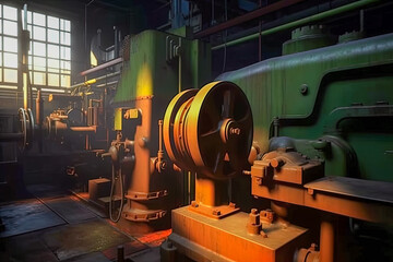 Industry and production concept - Generative AI