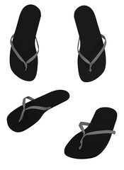 Flipflop isolated PNG transparent file