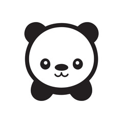 Minimal Teddy Bear Editable Icon